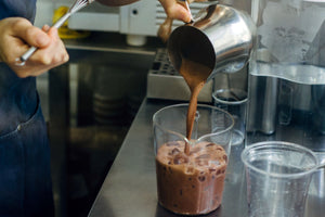How to make a cup of ICED chocolate